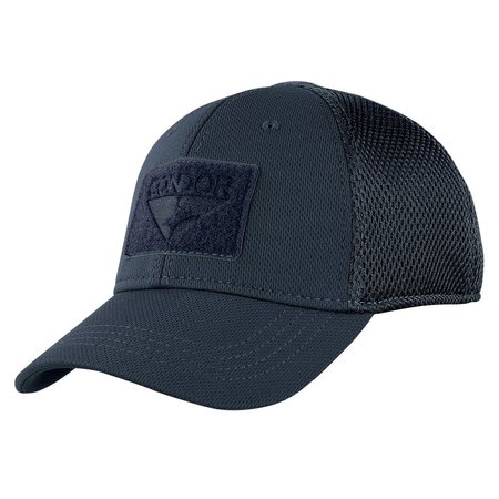 CONDOR OUTDOOR PRODUCTS FLEX TACTICAL MESH CAP, NAVY BLUE, L 161140-006-L